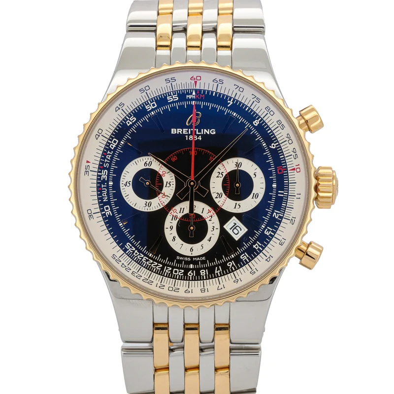 Breitling Montbrilliant 47 Chronograph C2335211/B44 Limit Edition Bicolor