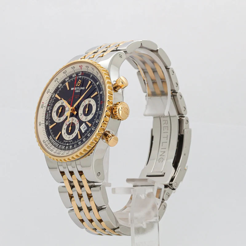 Breitling Montbrilliant 47 Chronograph C2335211/B44 Limit Edition Bicolor