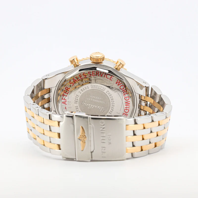 Breitling Montbrilliant 47 Chronograph C2335211/B44 Limit Edition Bicolor