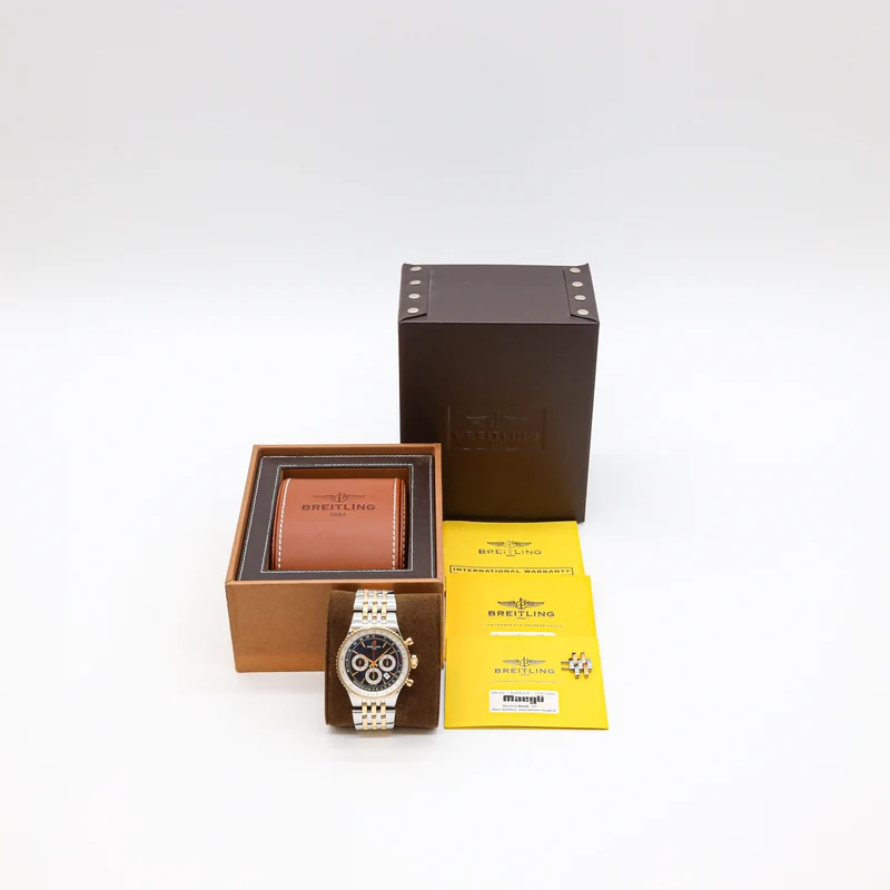 Breitling Montbrilliant 47 Chronograph C2335211/B44 Limit Edition Bicolor