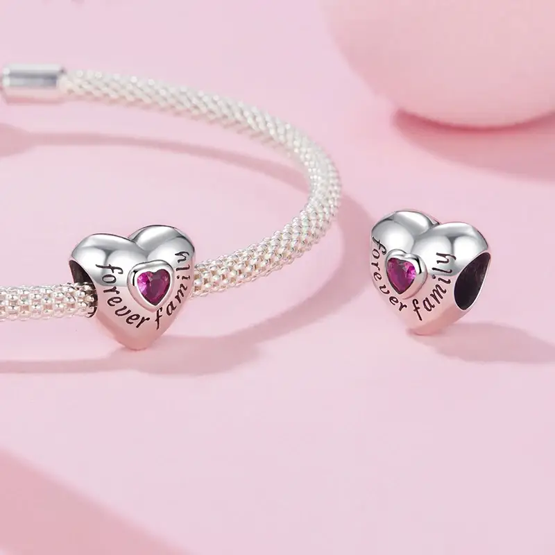 Forever Family Charm | CZ
