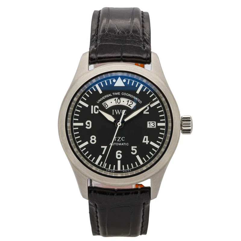 IWC Fliegeruhr Spitfire UTC 39mm TZC 3251 Automatik Org. Faltschließe