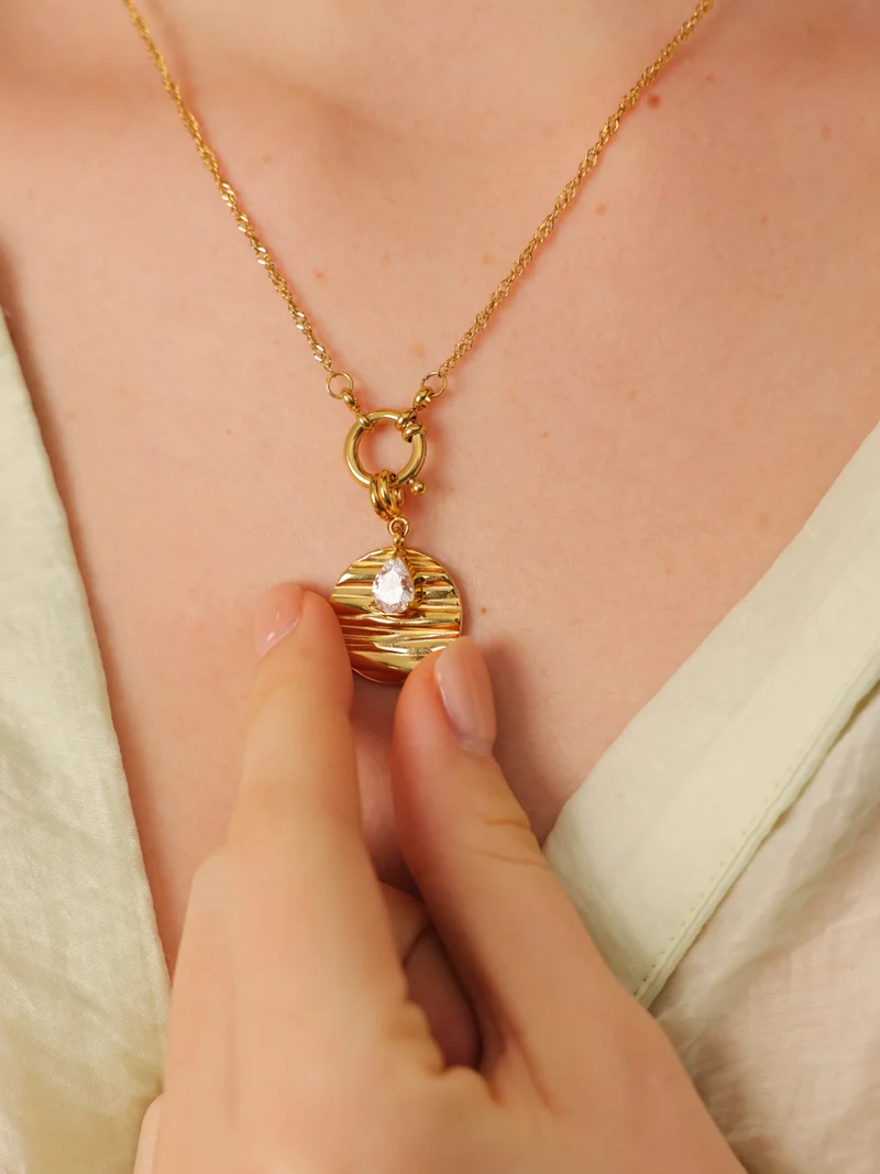 Classic Circle Ketten-Charm