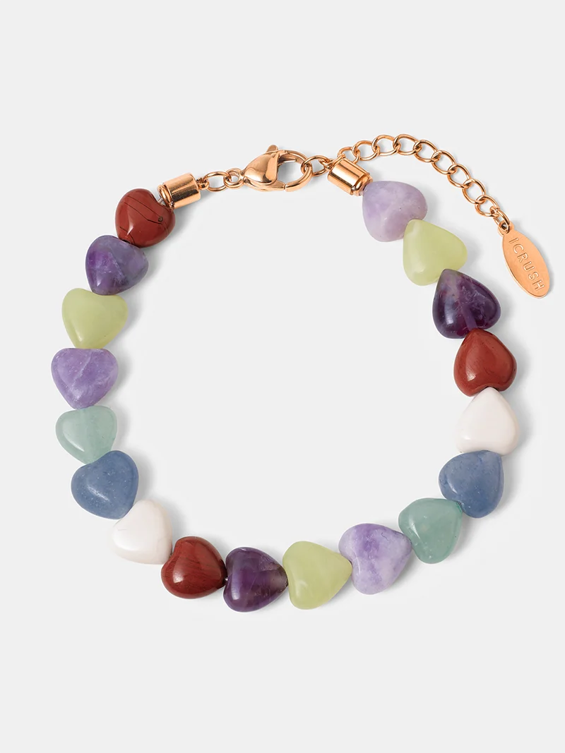 Rainbow Heart ARMBAND