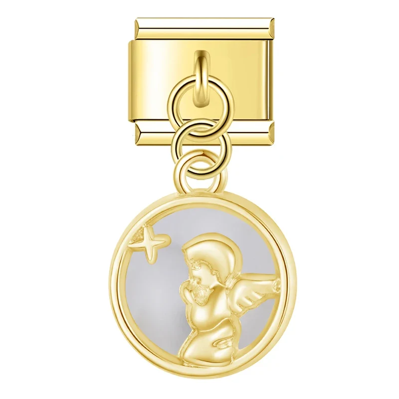 Engel Anhänger Gold