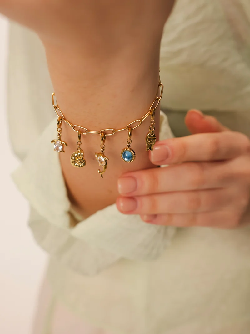 Cute Fish Ketten-Charm