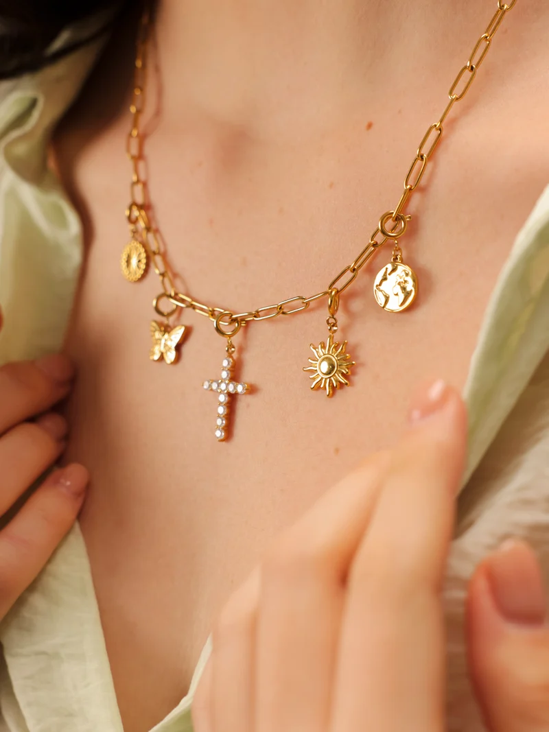 Elegant Sun Ketten-Charm