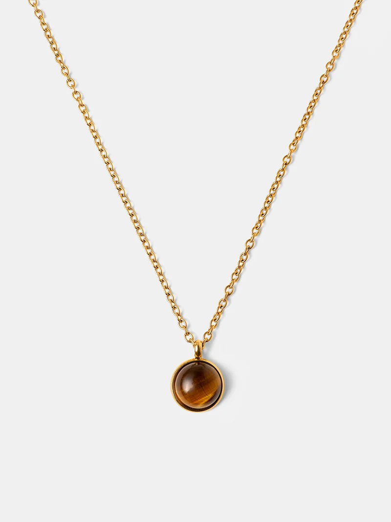 Wandering Wish Tiger's Eye Kette