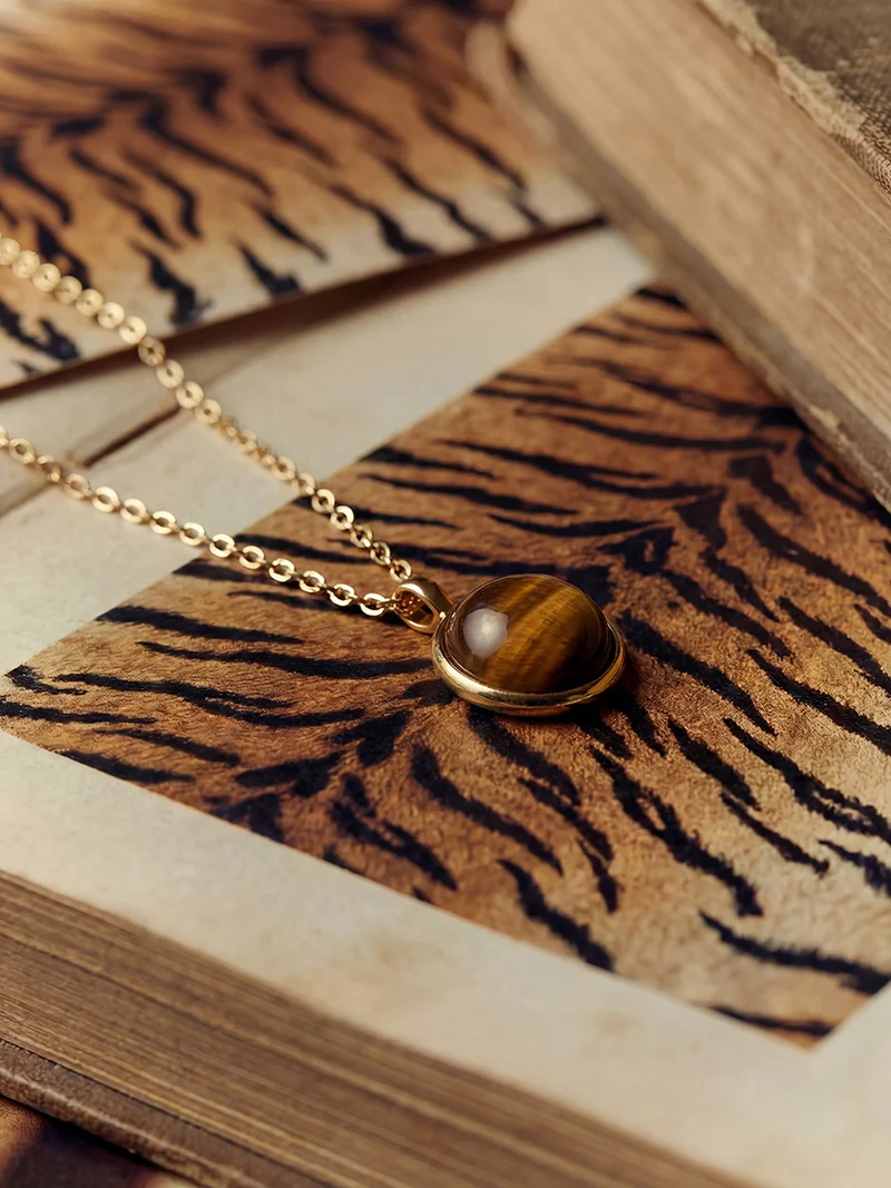Wandering Wish Tiger's Eye Kette