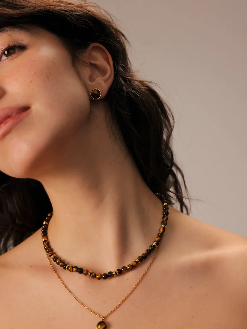Enchanted Moments Tiger's Eye Kette