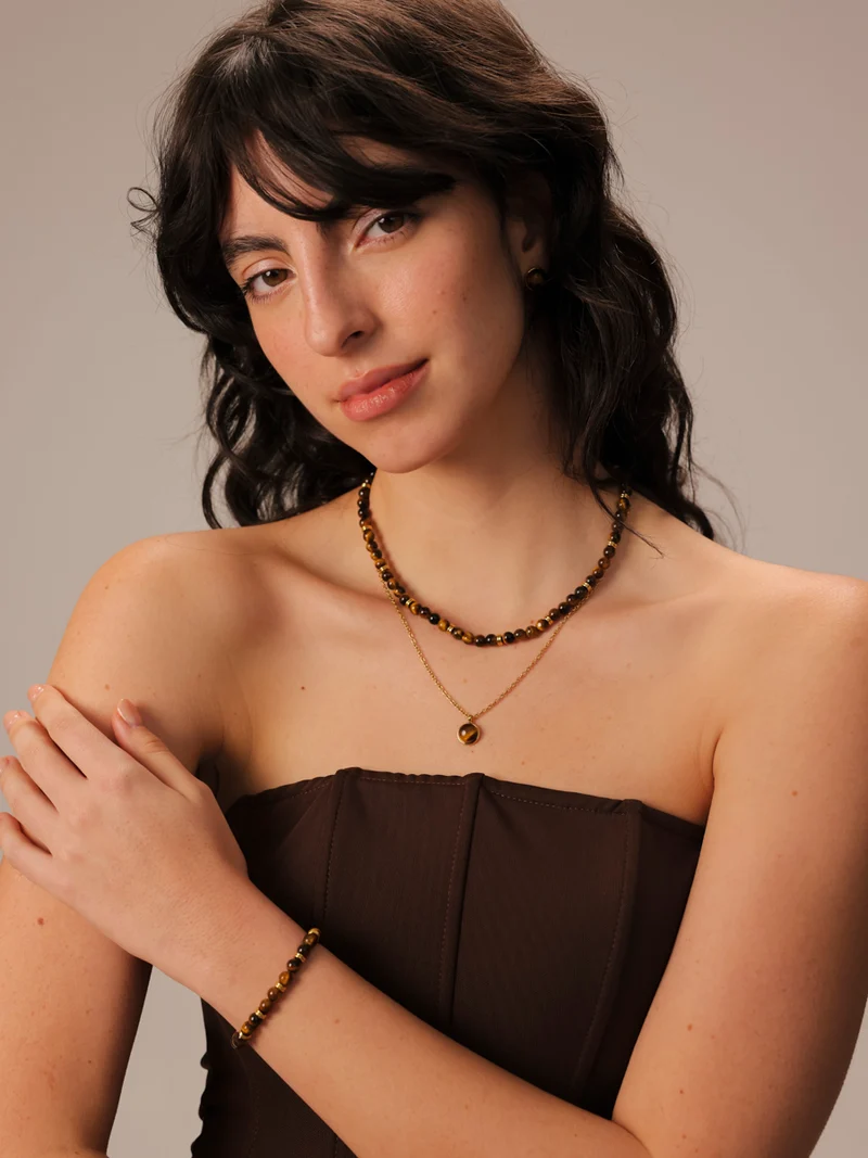 Enchanted Moments Tiger's Eye ARMBAND