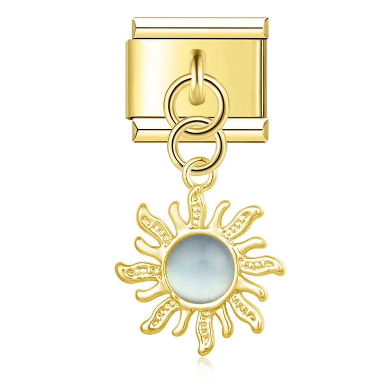 Goldene Sonne Anhänger
