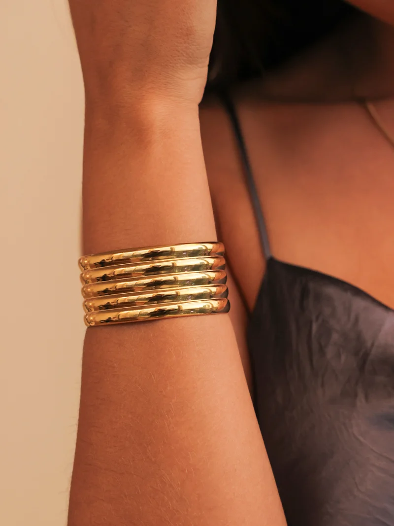 Layered Line Armcuff