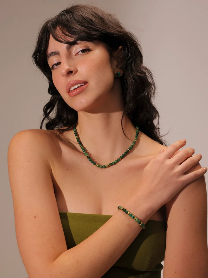 Enchanted Moments Green ARMBAND