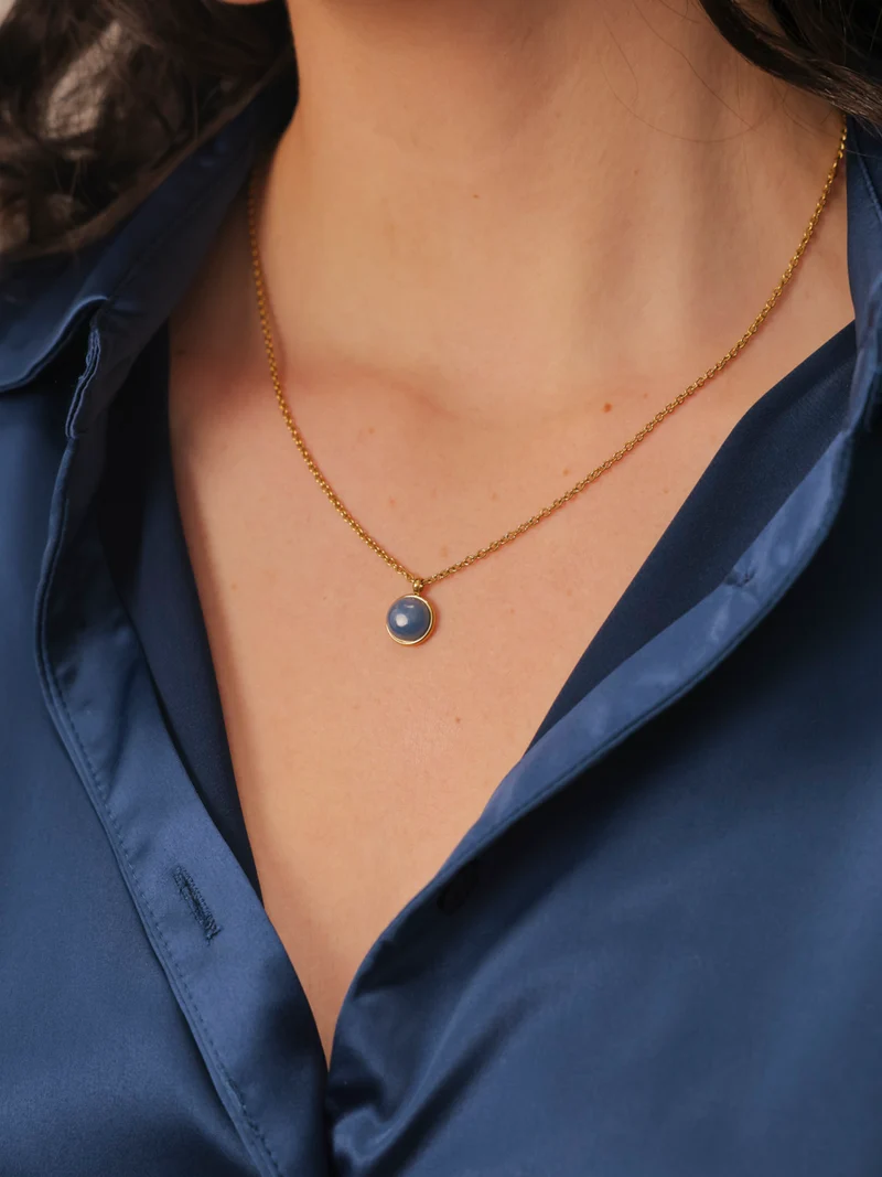 Wandering Wish Dark Blue Kette