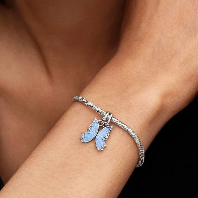 Splittable Butterfly Dangle Charms
