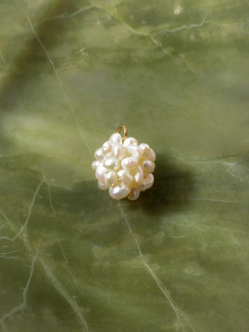 14mm Pearl Lullaby Ohrring-Charm