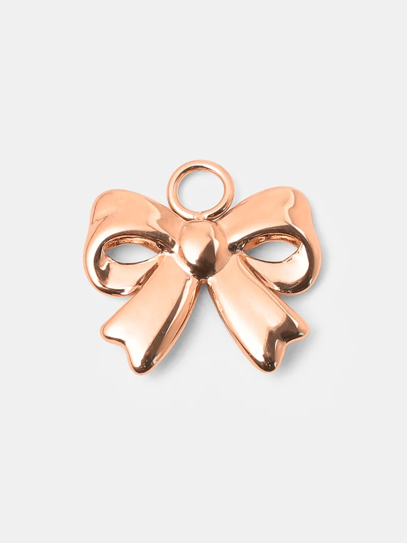 15,5x13,3mm Chic Knot Ohrring-Charm