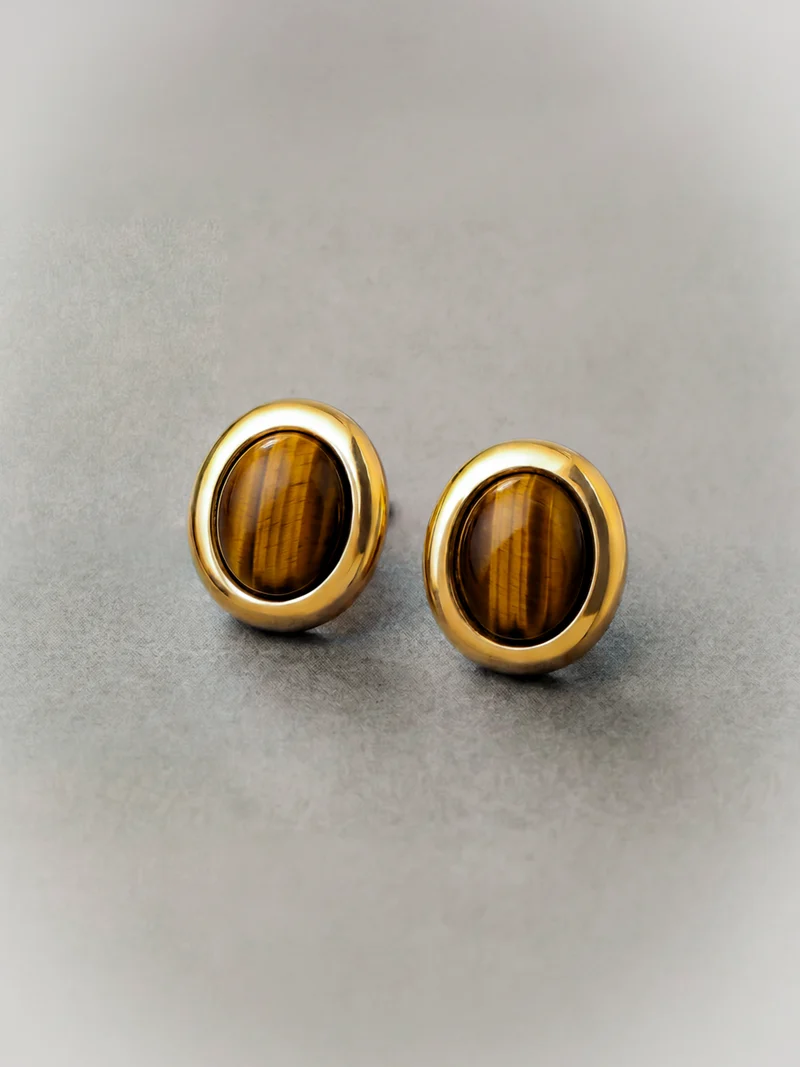 Chasing Starlight Tiger's Eye Ohrringe