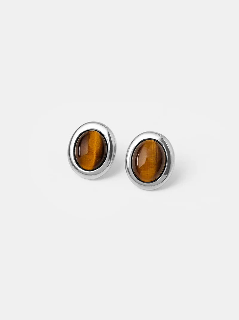 Chasing Starlight Tiger's Eye Ohrringe