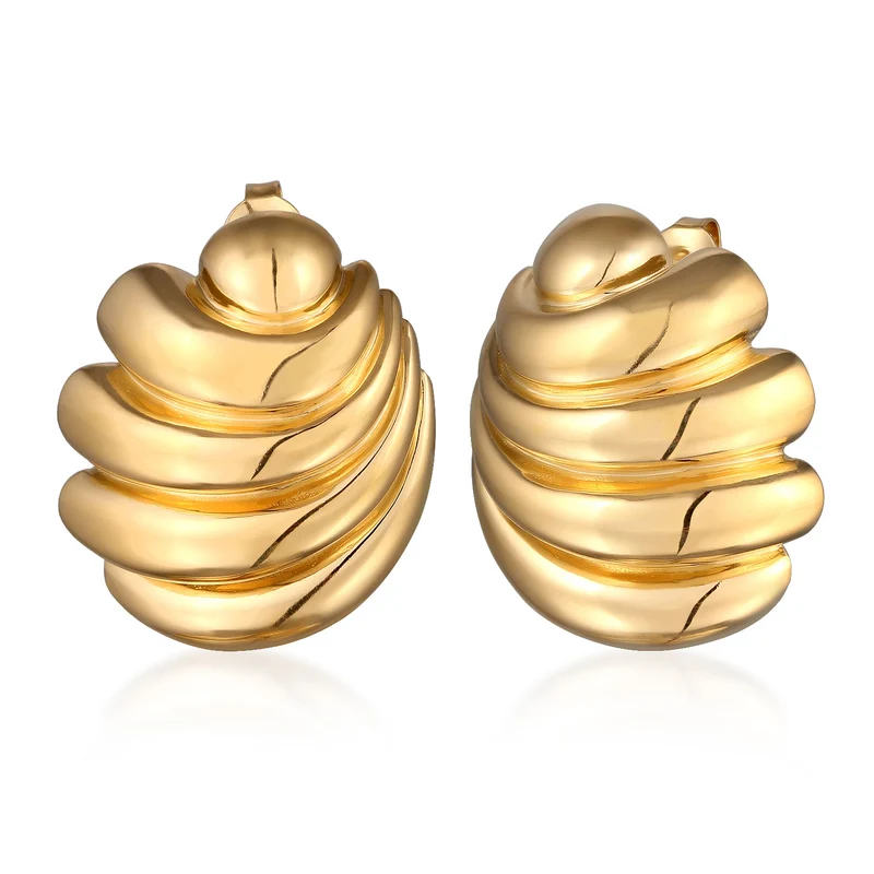 Ohrstecker Muschel