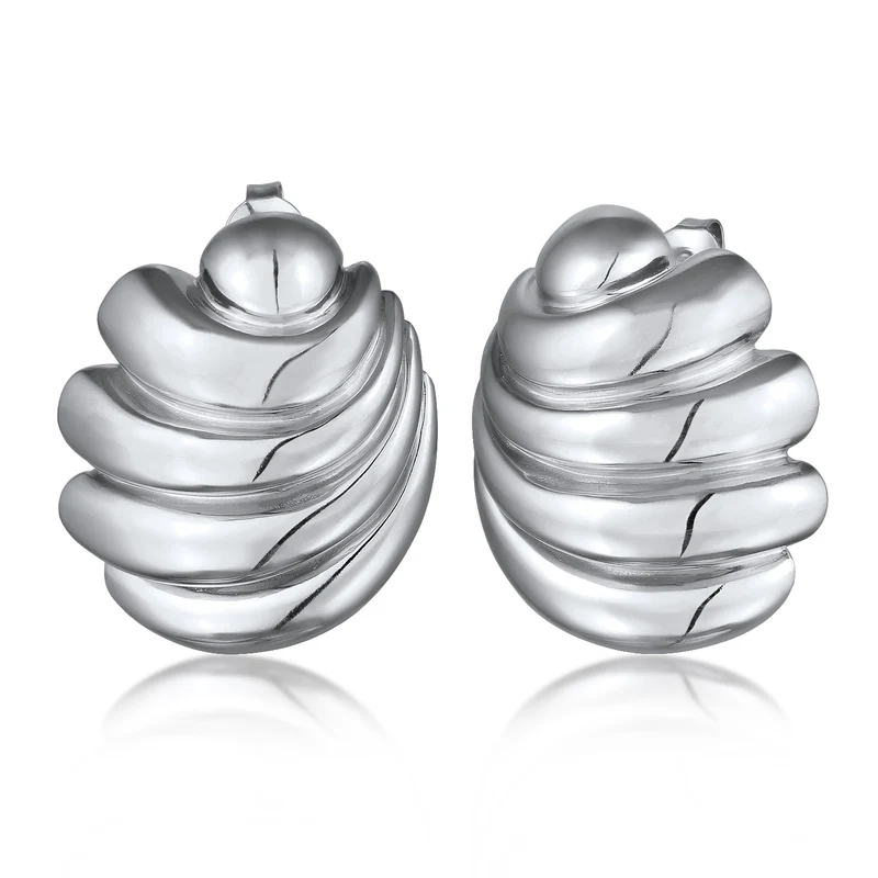 Ohrstecker Muschel