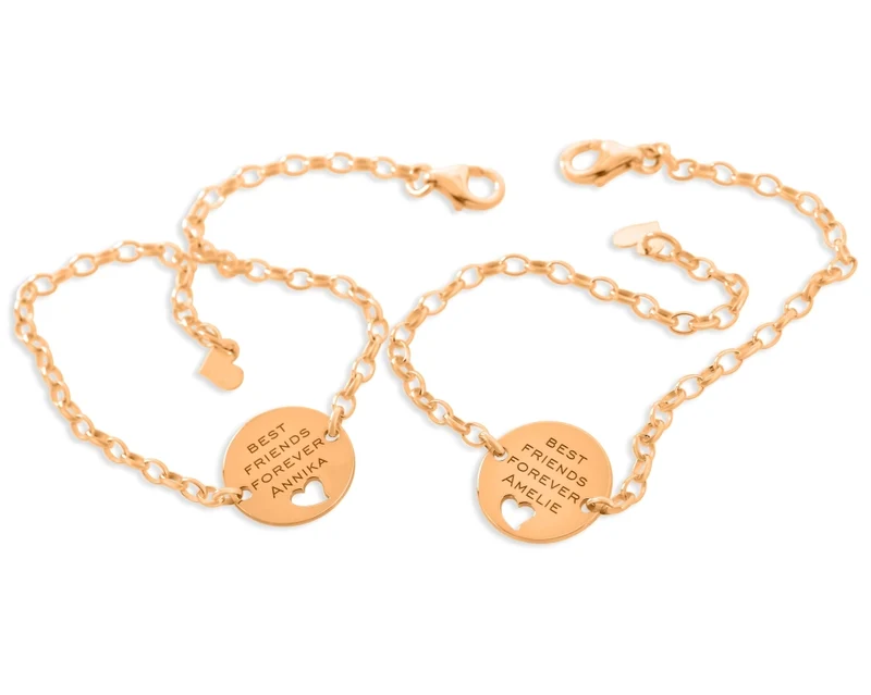 ARMBÄNDER FREUNDINNEN MIT GRAVUR FREUNDSCHAFTSARMBÄNDER ONLINE