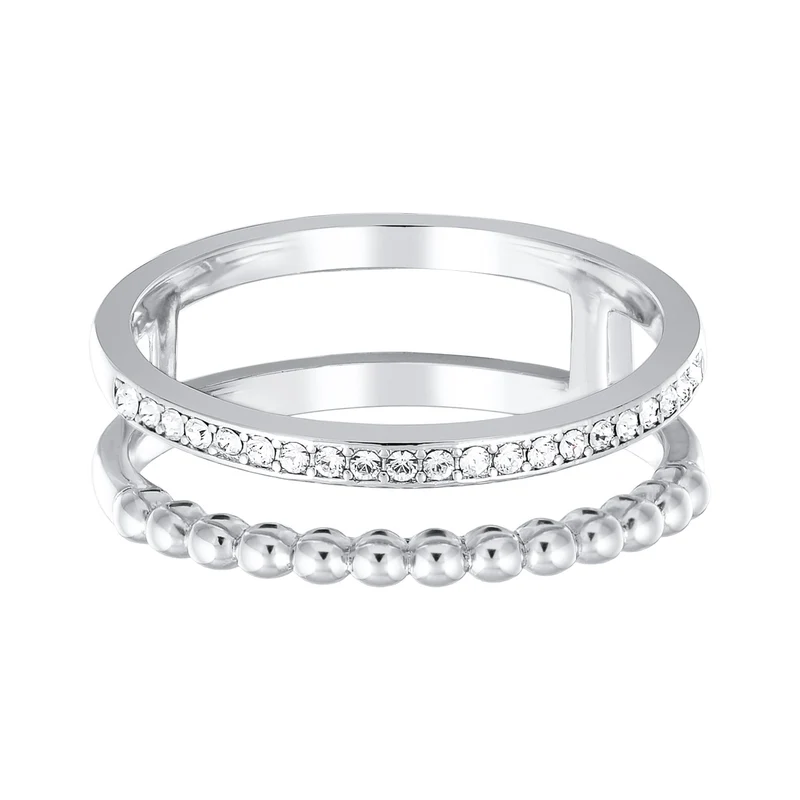 Ringset Kugeln | Kristalle (Weiß)