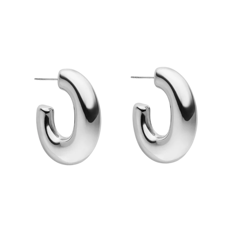 Bold Hoop Ohrringe 18K Vergoldet