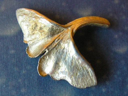Ginkgo Blatt Stecker Schmuck F xs
