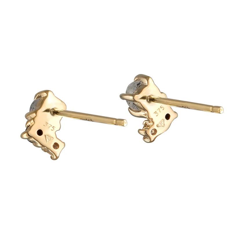 Ohrstecker | Diamant (Schwarz, 0.012 ct)