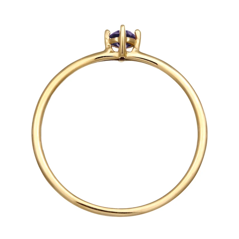 Solitär-Ring | Lolite (Lila)