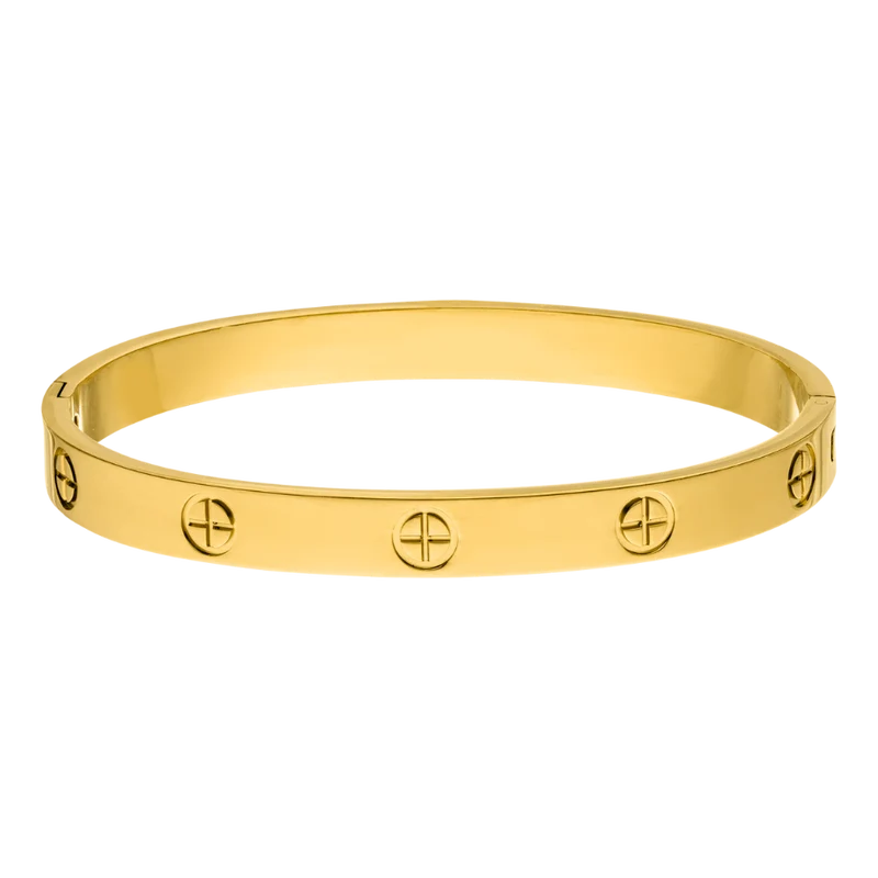 Timeless Deluxe Armreif 14K Vergoldet