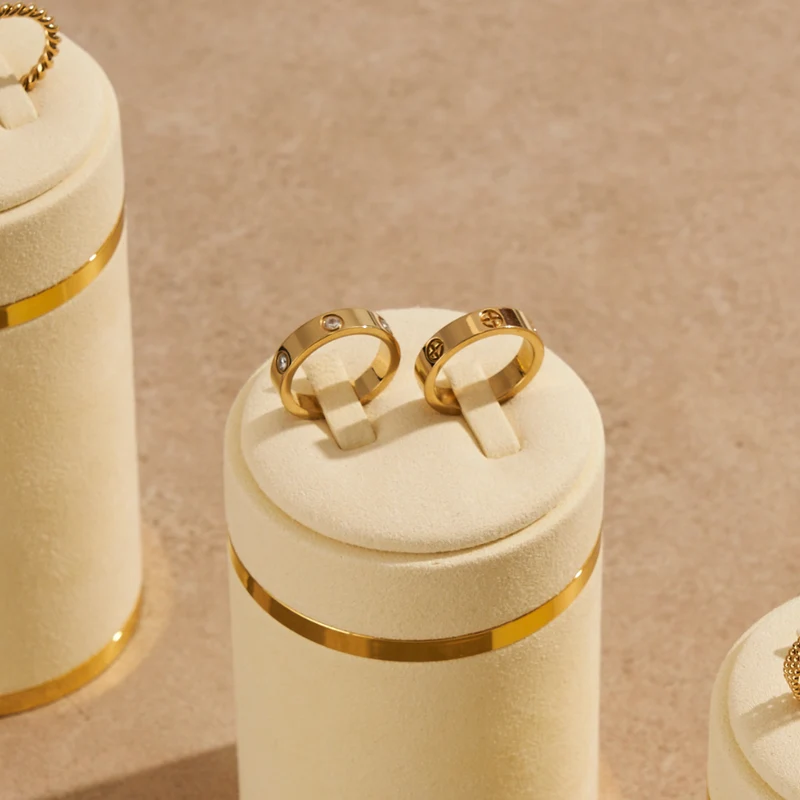 Timeless Affection Ring 14 Karat vergoldet