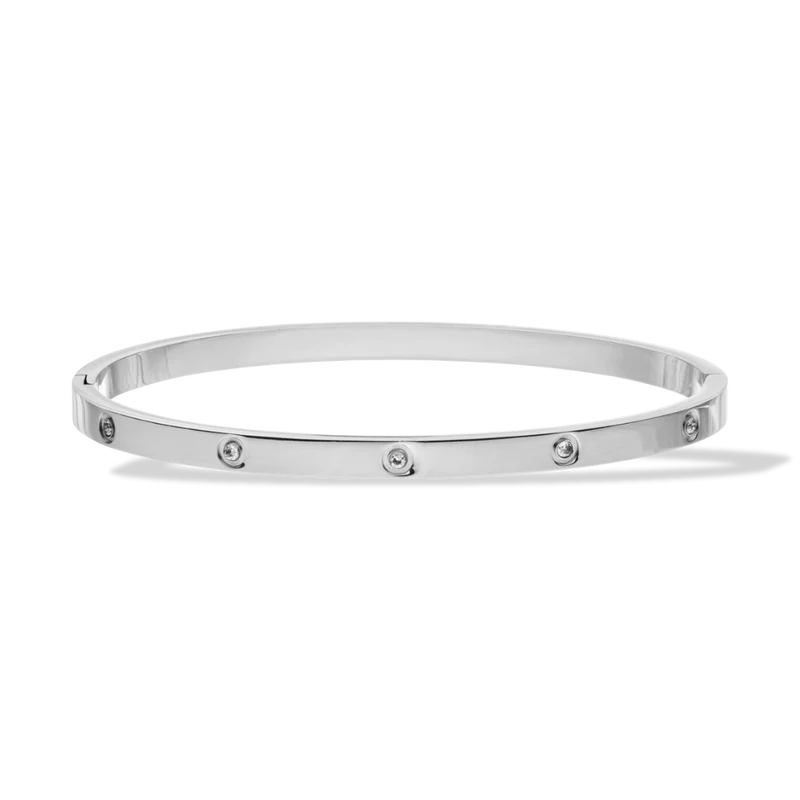 Timeless Stone Armreif 14K Vergoldet