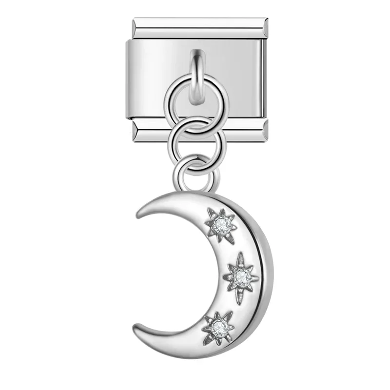 Mond Anhänger Silber