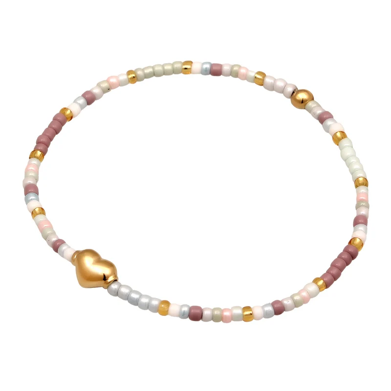 Armband Beads Herz | Glasperlen