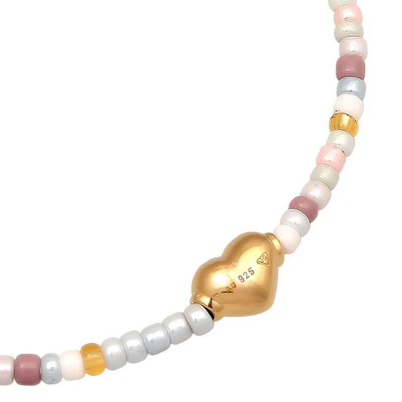 Armband Beads Herz | Glasperlen