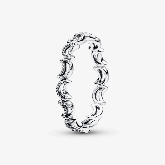 Crescent Moon Ring, Size 50