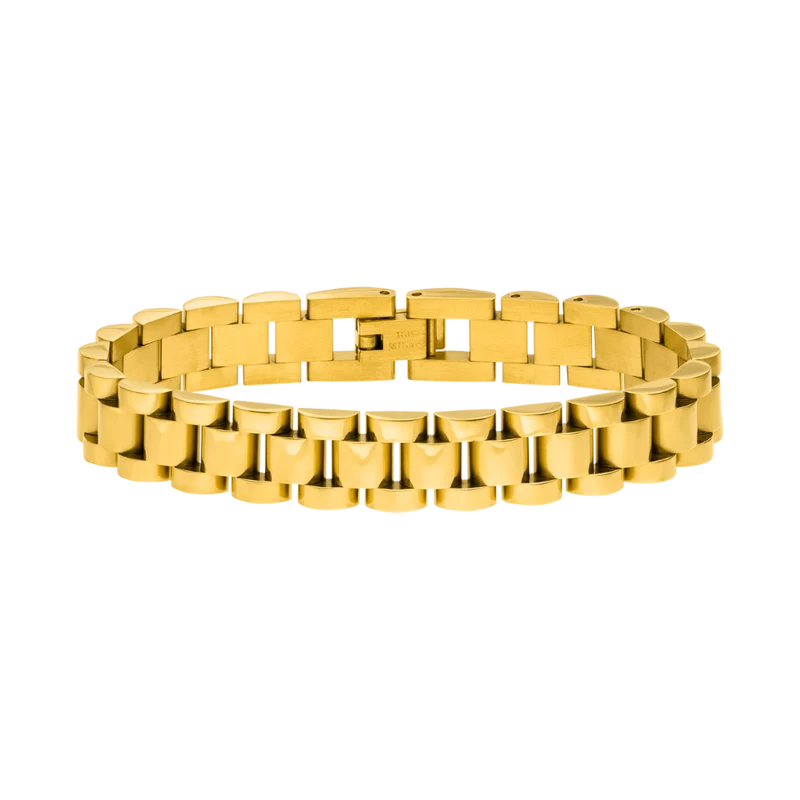 Deluxe Wavelink Armband 14K Vergoldet