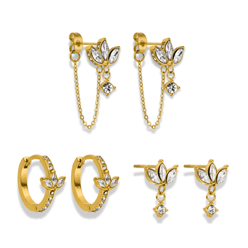 Limitless Lotus Ohrring Set