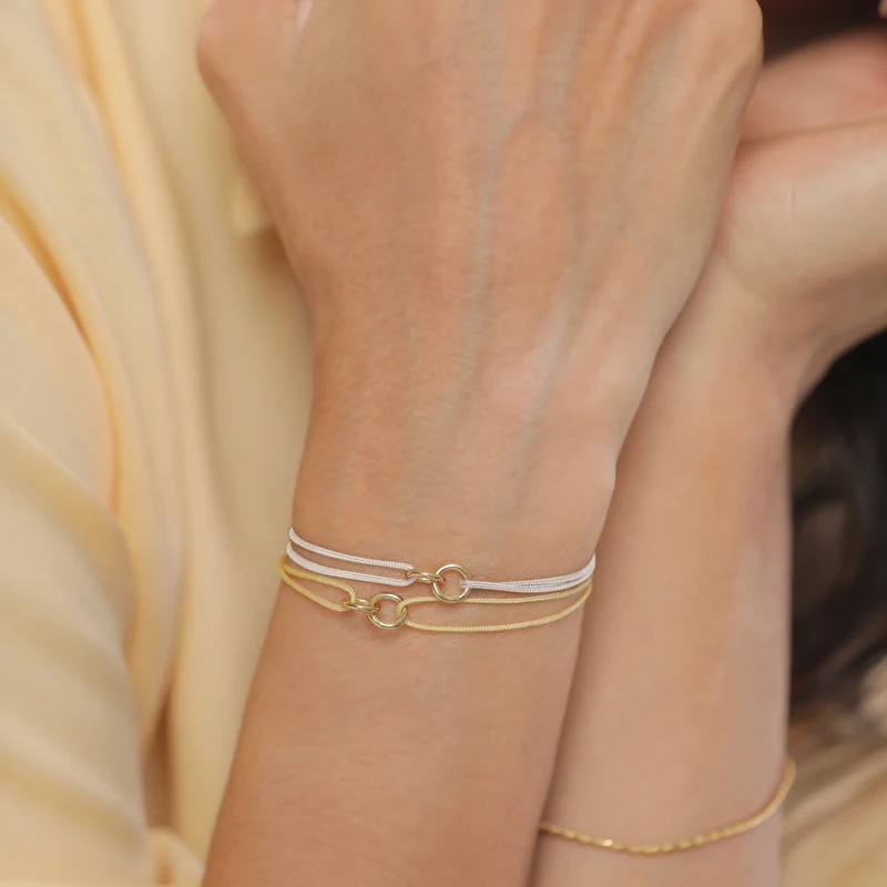 Armbandset Infinity Kreis | Nylon