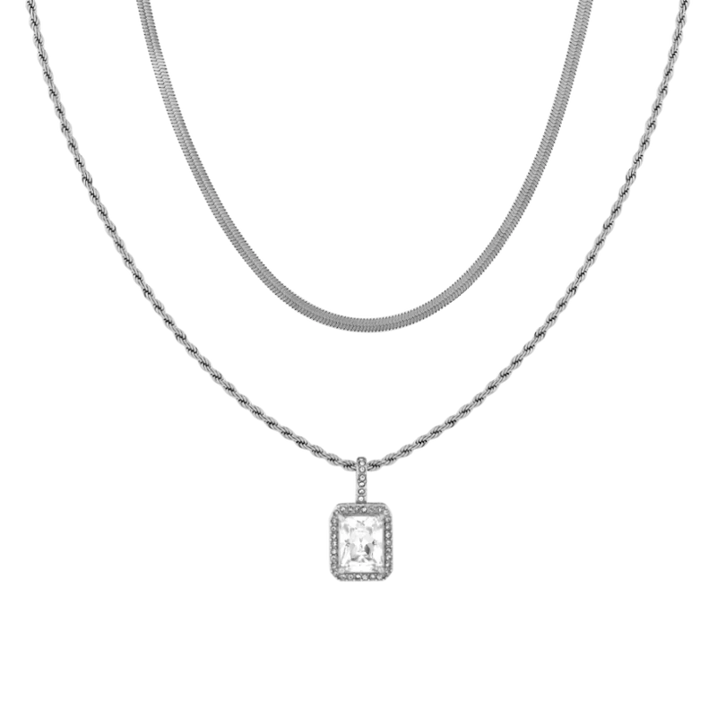 Elegance Ketten Set 14K Vergoldet
