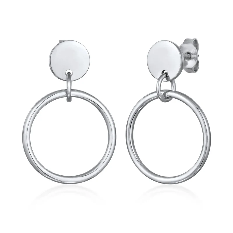 Ohrstecker Rund Geo