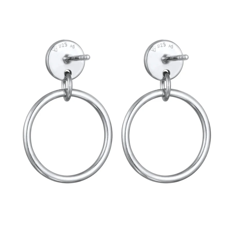 Ohrstecker Rund Geo