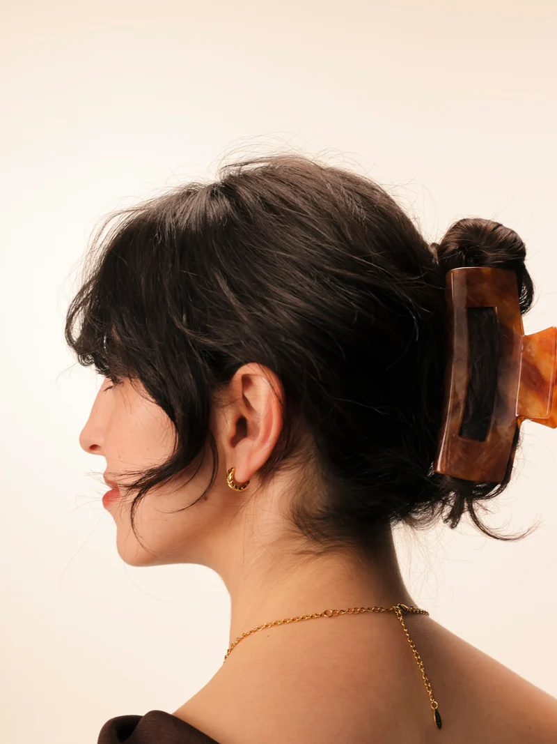 Elegant Ease Haarklammer Amber Brown