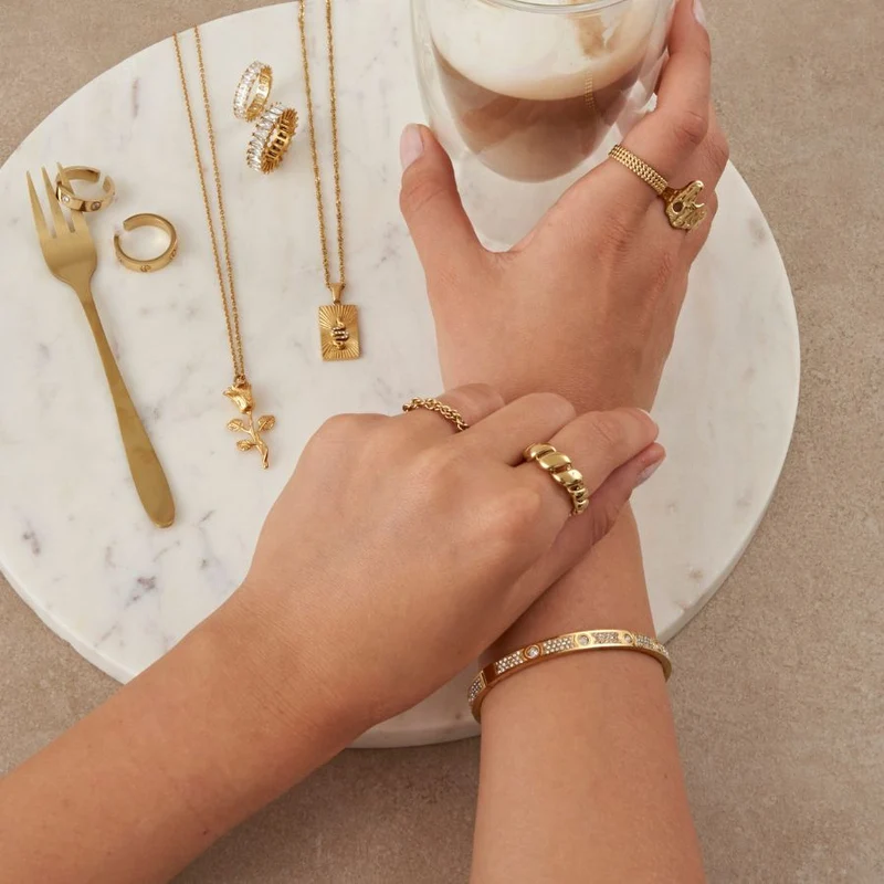 Sweet Life Bold Ring 14K Vergoldet