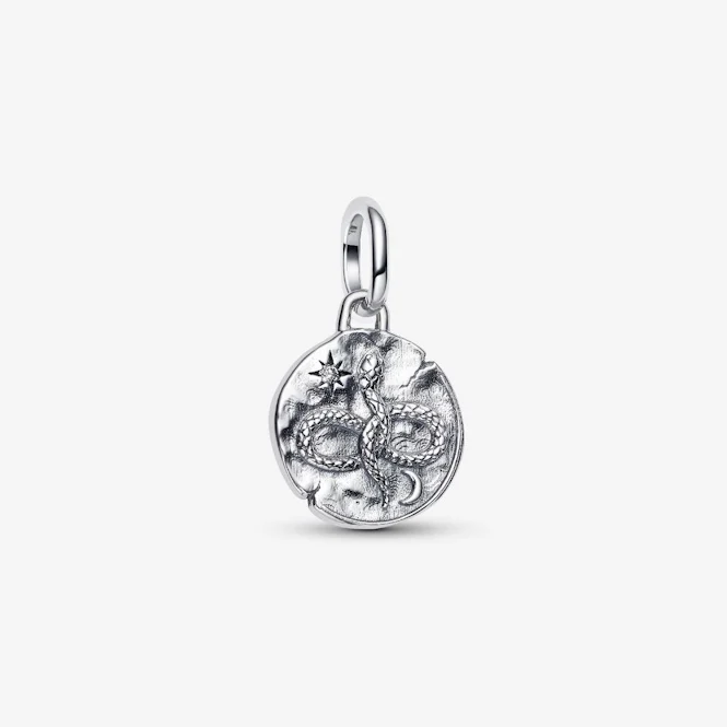 ME Infinity Snake Medallion Charms