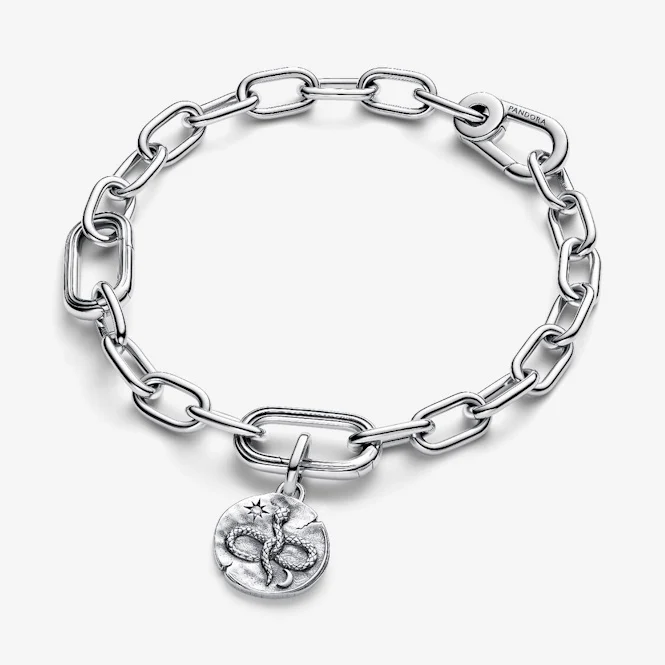 ME Infinity Snake Medallion Charms