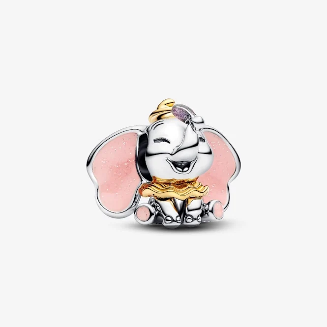 Disney Gold Dumbo Charms